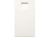 Фасад InteR 716*396 White mat -  Крашеные фасады МДФ 19 мм с фрезеровкой в стиле Modern