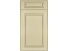 Fronts Straight Classik 716*396 Cream matte - Painted MDF fronts 19 mm with milling in Modern style
