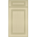 Fronts Straight Classik 716*396 Cream matte - Painted MDF fronts 19 mm with milling in Modern style