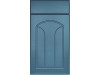 Facade Livia 716 * 396 Blue matte - Painted facades MDF 19 mm with milling in the Modern style