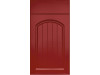Front Arch -1 & Lattice Red mat - Painted MDF fronts 19 mm with milling in Modern style