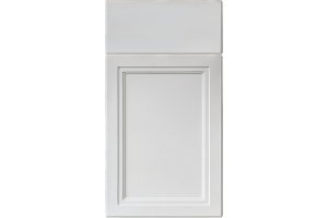 Фасад Экран Квадро 716*396 Белый матовый  -  Крашеные фасады МДФ 19 мм с фрезеровкой в стиле Modern