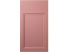 Фасад Прямий 2B 716*396 Рожевий матовий - Фарбовані фасади МДФ 19 мм  зі стандартними видами фрезерування