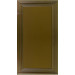 Facade Bastion 716 * 396 Brown matte - Painted facades MDF 19 mm  with standard types of milling