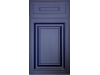 Фасад Бавария 716*396 Best Blue Mat -  Крашеные фасады МДФ 19 мм с фрезеровкой в стиле Modern
