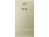 Facade Fast Line 3K 716*396 Beige matt - Painted fronts MDF 19 mm  with standard types of milling