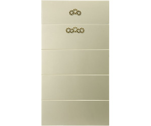 Facade Fast Line 3K 716*396 Beige matt - Painted fronts MDF 19 mm  with standard types of milling