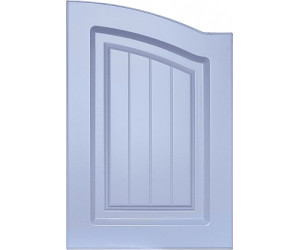 Facade Straight D-1 Lattice 716*396 Blue matte - Painted facades MDF 19 mm  with standard types of milling