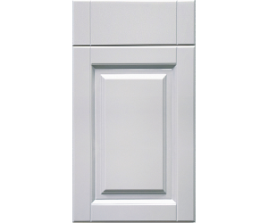 Фасад Прямой Бавария 716*396  Белый матовый 