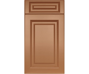 Фасад Прямий Баварія 716*396 Бронзовий матовий - Крашені фасади МДФ 19 мм  зі стандартними видами фрезерування