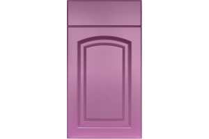 Facade of the Bug -1 Bavaria 716 * 396 Lilac opaque - Painted facades of MDF of 19 mm  with standard types of milling
