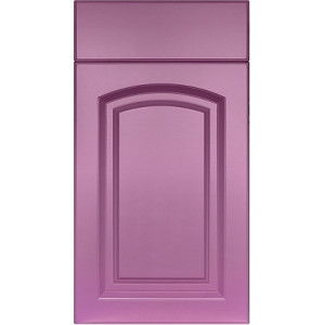 Facade of the Bug -1 Bavaria 716 * 396 Lilac opaque - Painted facades of MDF of 19 mm  with standard types of milling