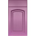 Facade of the Bug -1 Bavaria 716 * 396 Lilac opaque - Painted facades of MDF of 19 mm  with standard types of milling