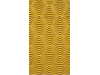 ФФасад 3D фрезеруванням арт 1432 716*396 золото глянець - Фарбовані фасади МДФ 19 мм з фрезеруванням у стилі Modern