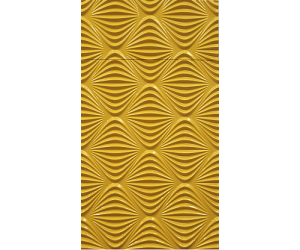 Фасад 3D фрезеровкой арт 1432 716*396 золото глянец 