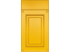 Фасад Flower Бавария 716*396 Желтый матовый - Крашеные фасады МДФ 19 мм  со стандартными видами фрезерования 