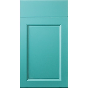 Screen Сone 80 Aqua TopMatt - Painted MDF facades 19 mm with milling in the Modern style 