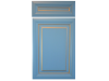 Turin Best Blue & Gold   - Крашеные фасады МДФ 19 мм с фрезеровкой в стиле Neo Classik 