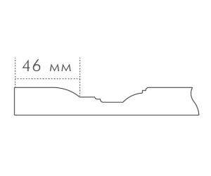 Turin Best Blue & Gold  - Painted MDF facades 19 mm with milling in the style of Neo Classik 