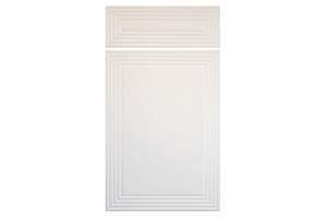 SixTin White Tmatt Souft Touch - Кращі фасади МДФ 19 мм із фрезеровкою в стилі Neo Classik 