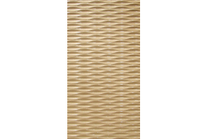 Facade Delta Art 3D 6112 FG 716 * 396 Beige Gl MDF film facades with milling in 3D style