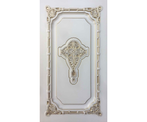 Фасад  Ontario Art AD 4112 ФГ 716*396 white & gold