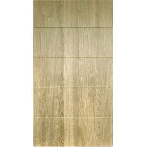 Facade Line St 1001 FG 716 * 396 Sonoma Oak Film facades MDF with milling in the style of Stand Art