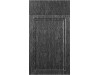 Facade Ekran 2 St 1008 FG 716 * 396 Oak Black MDF foil facades with milling in Stand Art style