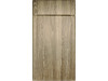 Facade CariNo ST 1021 FG 716 * 396 Sonoma truffle MDF foil facades with milling in Stand Art style