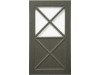 Фасад  Ekran & Shpros B MN 2332  ФГ 716*396  Grey  Пленочные  фасады МДФ 19 мм с фрезеровкой в стиле Нео Классическом Стиле 