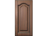 Facade ARKA-1 WITH BEADS ART A-153 FG 716 * 396 Walnut & Brown - 19 mm MDF film facades with smooth milling in CLASSIK style 