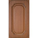 Facade KORNER ART A-168 FG 716 * 396 Rustic Oak & Brown - 19 mm MDF film facades with smooth milling in CLASSIK styl