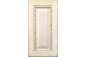 Facade RETRO CLASSIC ART A-170 FG 716 * 396 White structure & Gold - 19 mm MDF film facades with smooth milling in CLASSIK style 