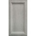 Facade Luiza Art SM 5117 FG 716 * 396 Oak gray MDF foil facades with milling in the Neo Classic style