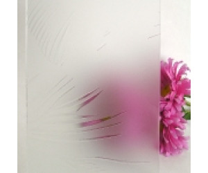 Chalet glass 1000*1000 4 mm satin