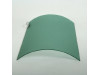 Radius glass R300 620*R300*4 mm satin green - furniture glass for insertion into facades under glazing