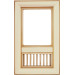 Facade with columns 716 * 446 show-window of Apollo Gold Beige