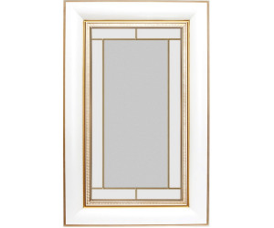 Facade under glazing 716 * 446 from the Apollo enamel series white patina gold