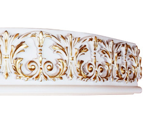 The frieze is radial bent