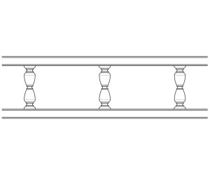 Балясина прямая 
