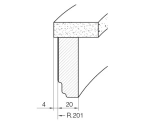 Eaves lower radius - China № 15