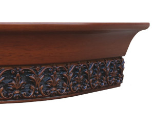 Карниз з декором верхній радіусний