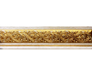  Під карнизна планка 1000 * 80 * 22 ясен емаль + патина Gold