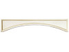 Arched panel Boston White & Gold