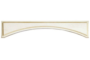 Arched panel Boston White & Gold