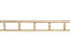 Decorative handrail 1000 * 70 * 22 ash enamel + patina Gold