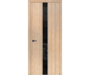 Двері міжкімнатні ForRest 04 Gray & Black цілісно щитові