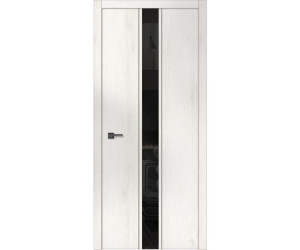 Двері міжкімнатні ForRest 04 Gray & Black цілісно щитові