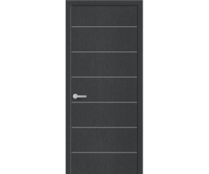 Двери межкомнатные  ForRest  08 Ash Grey & Silver цельно щитовые 