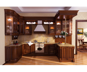 Кухня из массива № 12221 